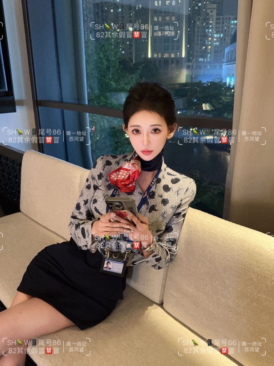 天乐东航真实在飞 空姐 新人東航真實在飛空姐可看證件 Age：23｜High：173｜Bust：E 真人真照 身材火辣 溫柔體貼
